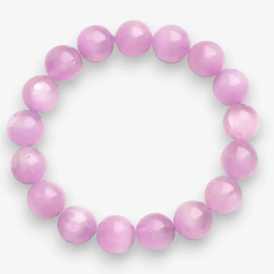 minimalist women's bracelet Natural Brazilian 'Lavender' Kunzite