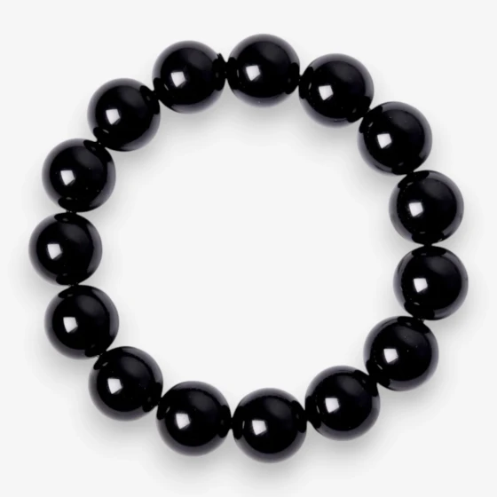 Natural 'Golden Sheen' Obsidian Beaded Bracelet, Unisex, for DIY Spiritual Jewelry Making
