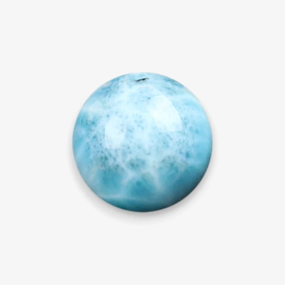 Natural Larimar Loose Crystal Beads , Beads for Jewelry Making ,DIY Crystal beaded Supplies