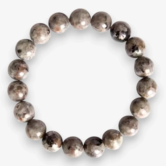 Natural Fluorescent 'Flame Stone' (Yooperlite) Bracelet